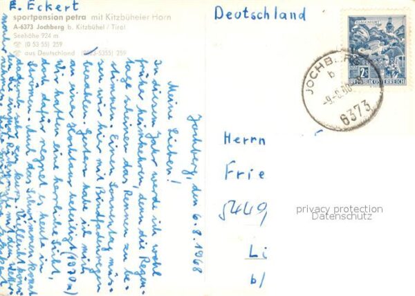 Jochberg Sportpension Petra mit Kitzbüheler Horn – Bild 2