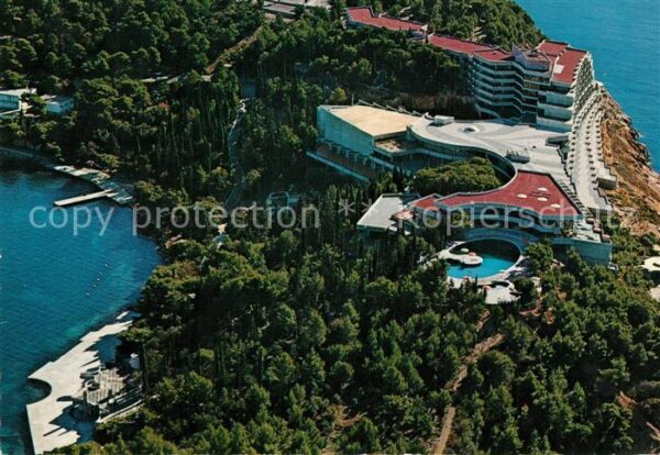 Cavtat Dalmatien Hotel de Luxe Dubrovnik Fliegeraufnahme