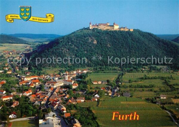 Furth Goettweig Fliegeraufnahme mit Benediktinerstift G