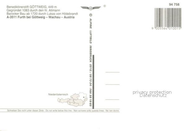 Furth Goettweig Fliegeraufnahme mit Benediktinerstift G – Bild 2