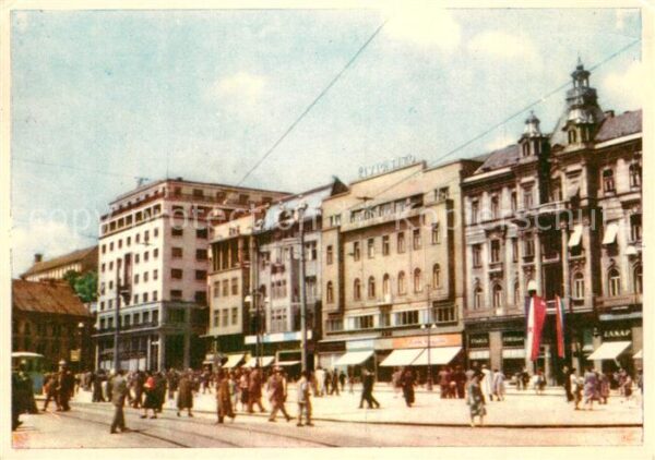 Zagreb Strassenpartie