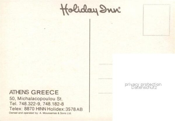Athen Griechenland Holiday Inn – Bild 2
