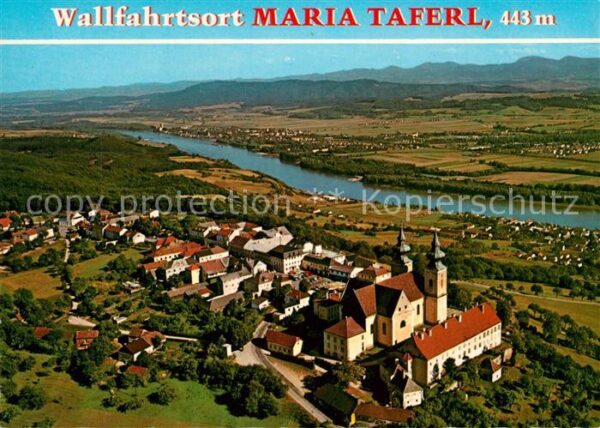 Maria Taferl Fliegeraufnahme Barocke Basilika