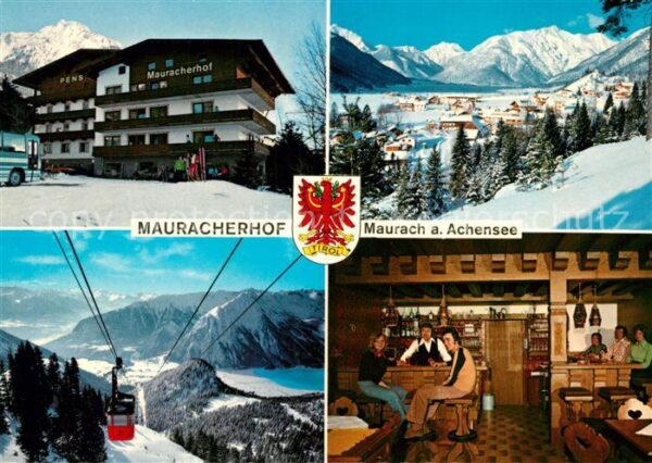 Maurach Achensee Maurachersee Gaststube Seilbahn