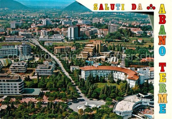Abano Terme Fliegeraufnahme