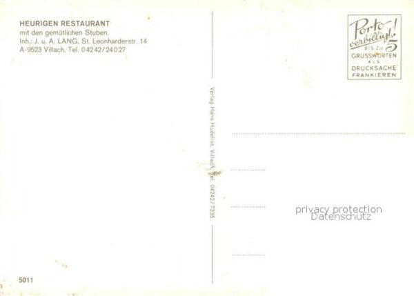 Villach Kaernten Restaurant zur Weinpresse Gasträume Fäs – Bild 2