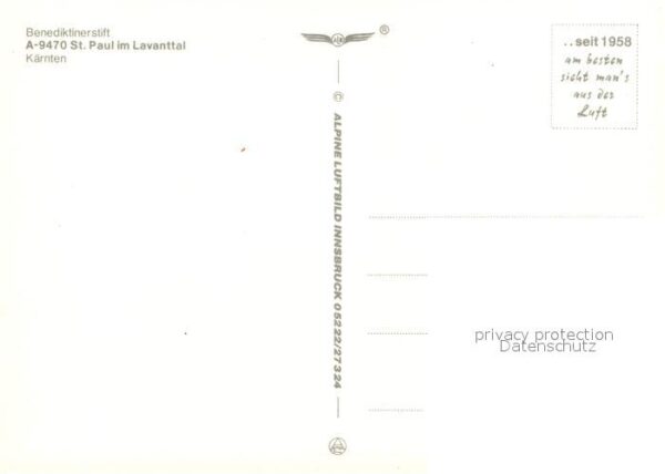 St Paul Lavanttal Fliegeraufnahme mit Benediktinerstift S – Bild 2