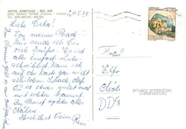 Abano Terme Hotel Ermitage Bel Air Schwimmbad – Bild 2