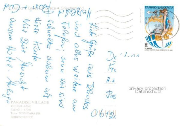 Rhodos Rhodes Aegaeis Paradise Village Fliegeraufnahme – Bild 2