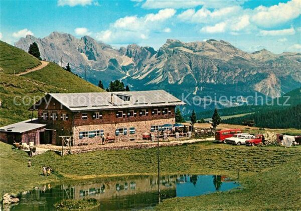 Seiser Alm Dolomiten Rifugio Molignon Hütte
