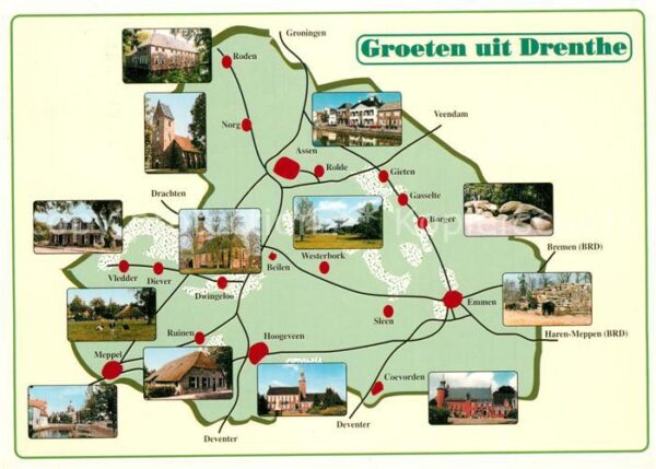 Drenthe Roden Norg Drachten Vledder Dwingeou Ru