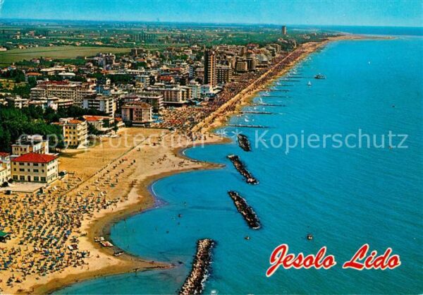 Jesolo Lido Fliegeraufnahme