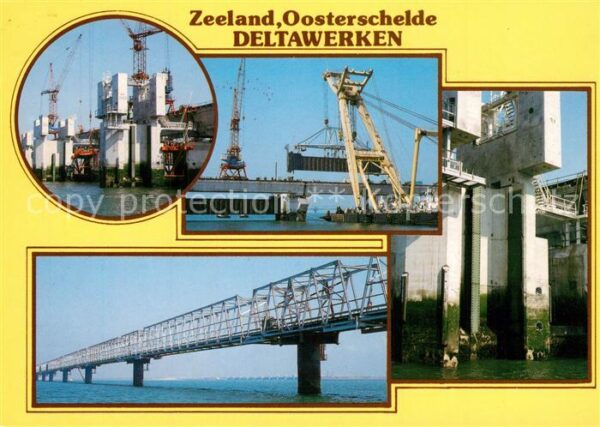 Zeeland Niederlande Oosterschelde Deltawerken Pijlerdam
