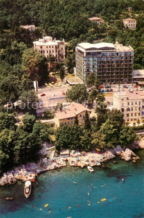 Opatija Abbazia Hotel Adriatic Fliegeraufnahme
