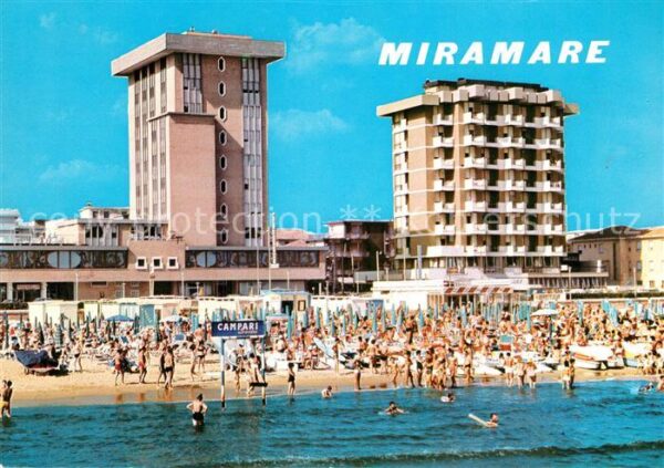 Miramare di Rimini  Hotels und Strand