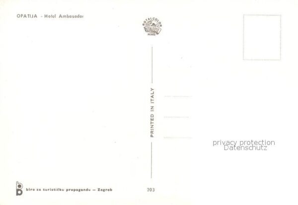 Opatija Abbazia Hotel Ambasador – Bild 2