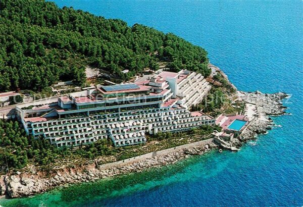 Dubrovnik Ragusa Hotel Palace Fliegeraufnahme