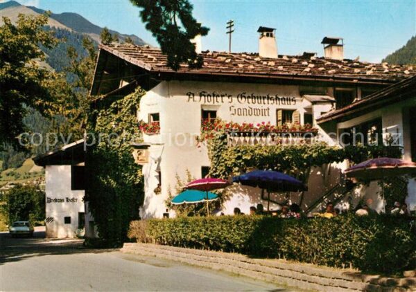 St Leonhard Passeier Sandwirt Andreas Hofers Geburtshaus