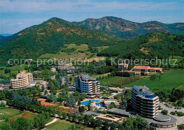 Galzignano Terme Panorama della Zona Aberghiera Vista ae