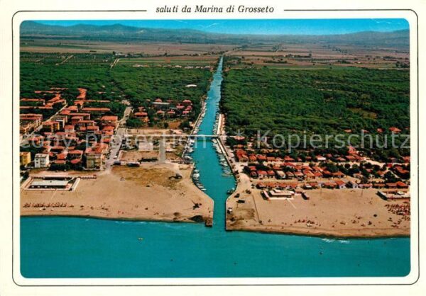 Marina di Grosseto Fliegeraufnahme