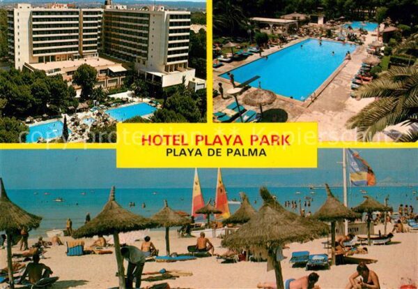 Playa de Palma Mallorca Hotel Playa Park Swimmingpool Strand