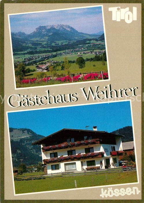 Koessen Tirol Gästehaus Weihrer