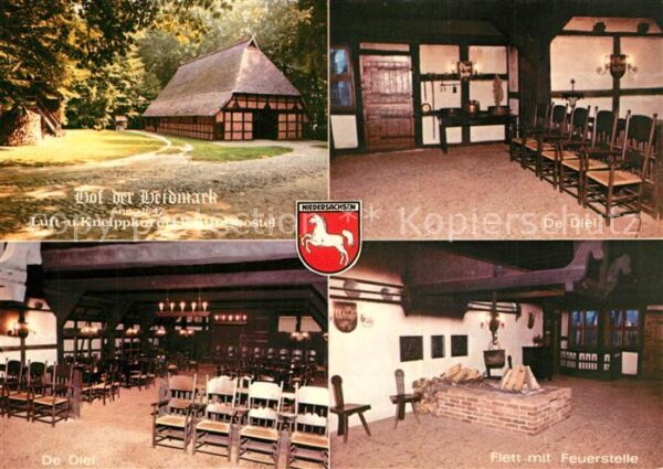 Fallingbostel Hof der Heidmark De Diel Flett mit Feue