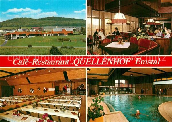 Sand Emstal Cafe Restaurant Quellenhof Gastraum Spe