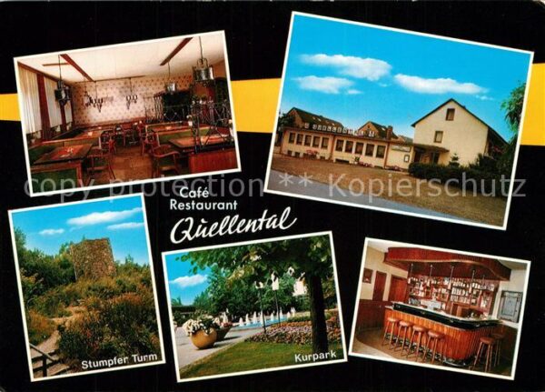 Bad Salzuflen Cafe Restaurant Quellental Gastraum Stu