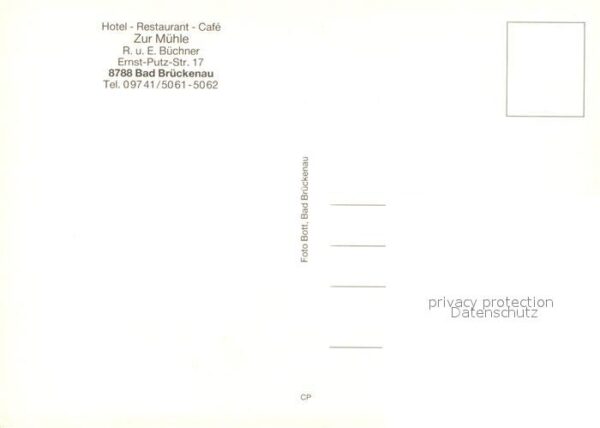 Bad Brueckenau Hotel Restaurant Cafe Zur Mühle – Bild 2