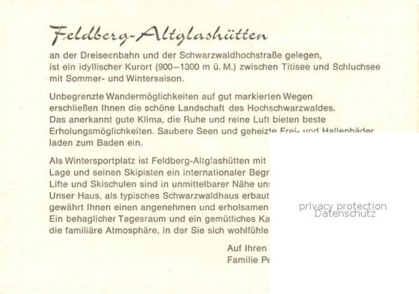 Altglashuetten Haus Schlehdorn Gasträume Ortsansicht – Bild 2