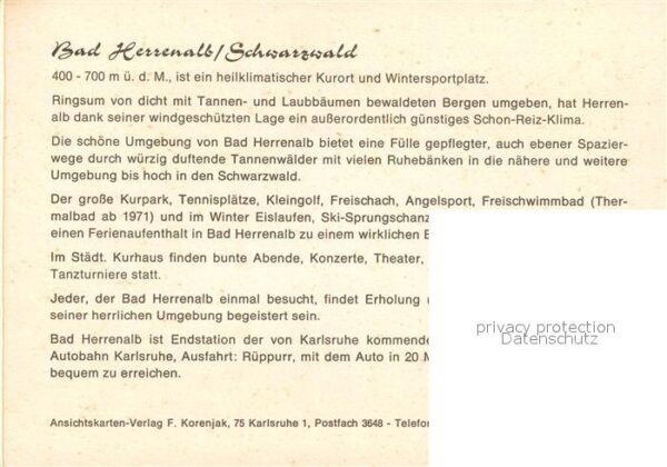 Bad Herrenalb Haus Pfeiffer Zimmer – Bild 2