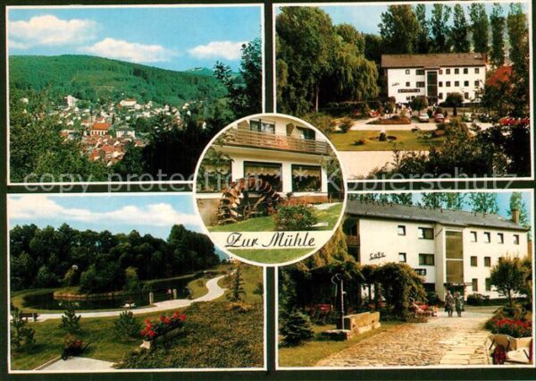 Bad Brueckenau Hotel Restaurant Cafe Zur Mühle Park Pa