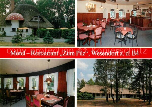 Wesendorf Niedersachsen Motel Restaurant Zum Pilz Gasträume