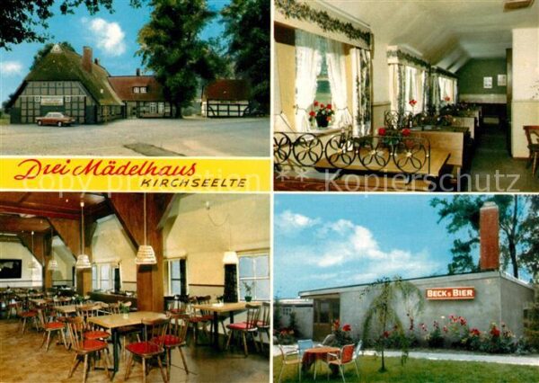 Kirchseelte Drei Mädelhaus Gaststube Speisesaal