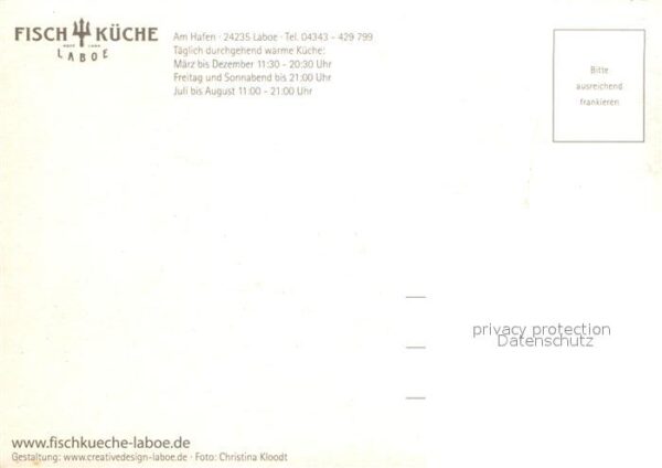 Laboe Fisch Küche am Bootshafen – Bild 2