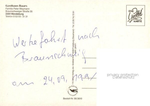 Wendeburg Gasthaus Baars Wendezelle Mühle Gasträu – Bild 2