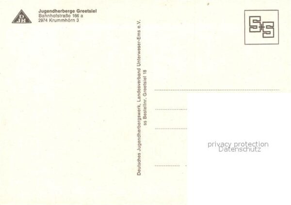 Krummhoern Jugendherberge Greetsiel Speisesaal Müh – Bild 2