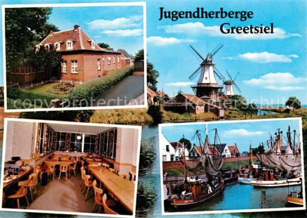Krummhoern Jugendherberge Greetsiel Speisesaal Müh