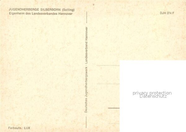 Solling Bodenfelde Jugendherberge Silberborn – Bild 2