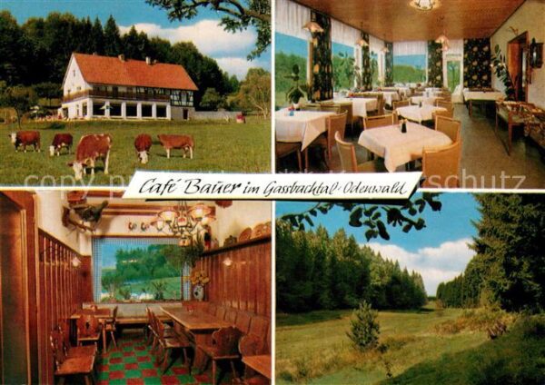 Hammelbach Cafe Bauer im Gassbachtal Gaststube Spe