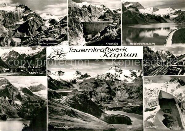 Kaprun Tauernkraftwerk Limbergssperre Mooserbo