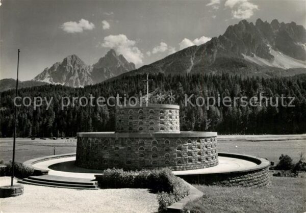 San Candido Innichen Sacrario Militare Kriegerdenkmal Puster