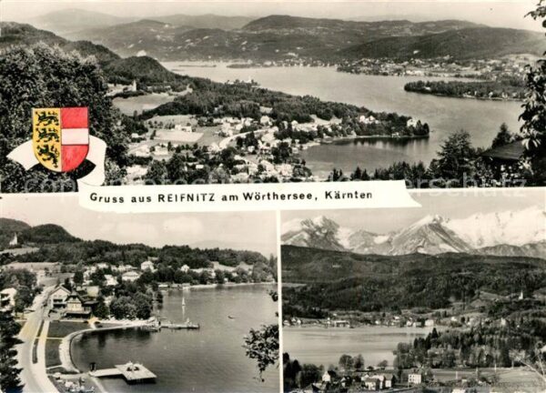 Reifnitz Woerthersee Panorama Alpen