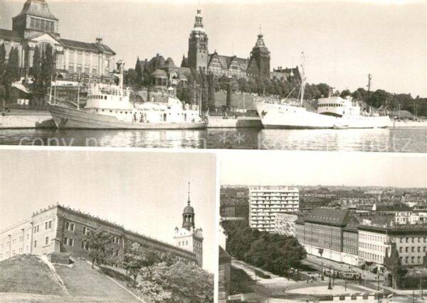 Szczecin Stettin Waly Chrobrego Renesansowy Zamek Placu