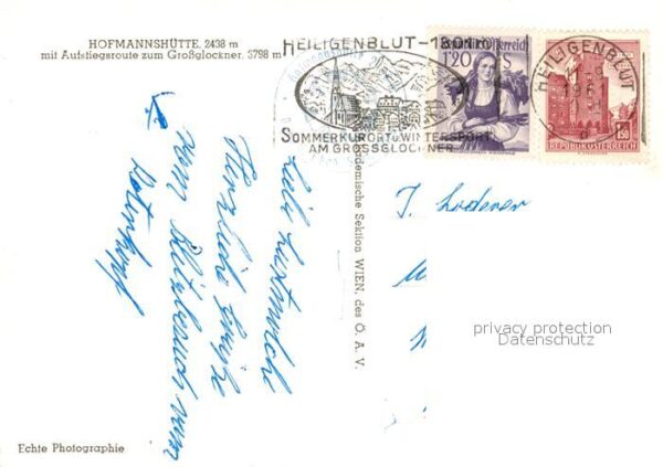 Hofmannshuette mit Aufstiegsroute zum Grossglockner Ho – Bild 2