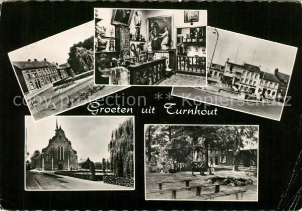 Turnhout Platz Denkmal Kirche Ave Maria