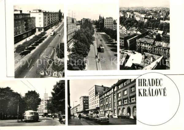 Kralovehradecko Hradec Kralove Teilansichten Strassenpartien