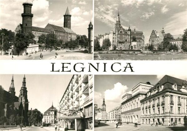 Legnica Zamek Kosciol Dom Kultury Plac Slowinsk