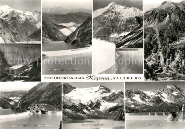Kaprun Tauernkraftwerk Limbergsperre Moserbode